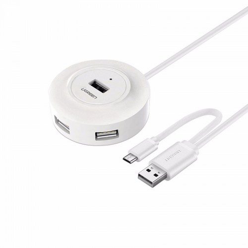 UGREEN USB 2.0 4 PORT HUB 0.5M UGREEN USB Price in Mymensingh Bangladesh