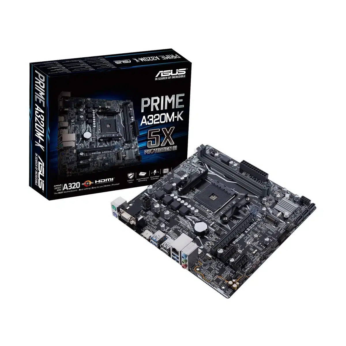 ASUS Prime A320M-K DDR4 Motherboard ASUS Prime A320M-K DDR4 Motherboard