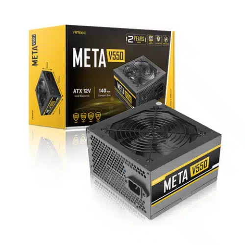 Antec META V550 550W Power Supply Antec META V550 550W Power Supply