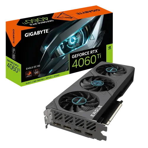 GIGABYTE GeForce RTX 4060 Ti EAGLE OC 8G GDDR6 Graphics Card