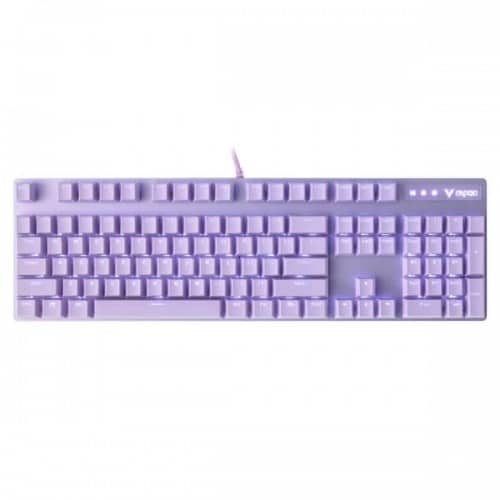 Rapoo V500 PRO Backlit USB Mechanical Gaming Keyboard Purple