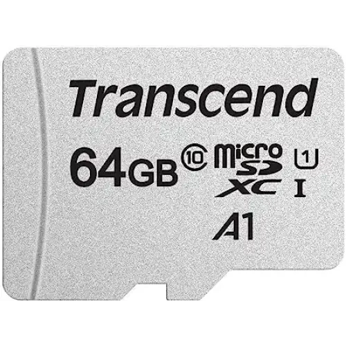 Transcend 64GB MicroSDXC SDHC 300S Class 10 Memory Card